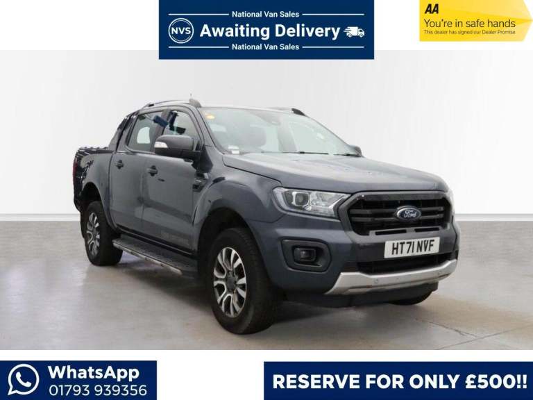 2022 Ford Ranger 2.0 EcoBlue Wildtrak Auto 4WD Euro 6 (s/s) 4dr PICK UP Diesel Automatic