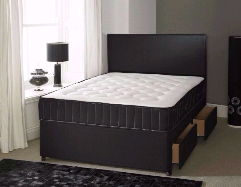 ⚡️Divan Bed (Single/Double/King Size) BRAND NEW BEDS WITH MATTRESSES