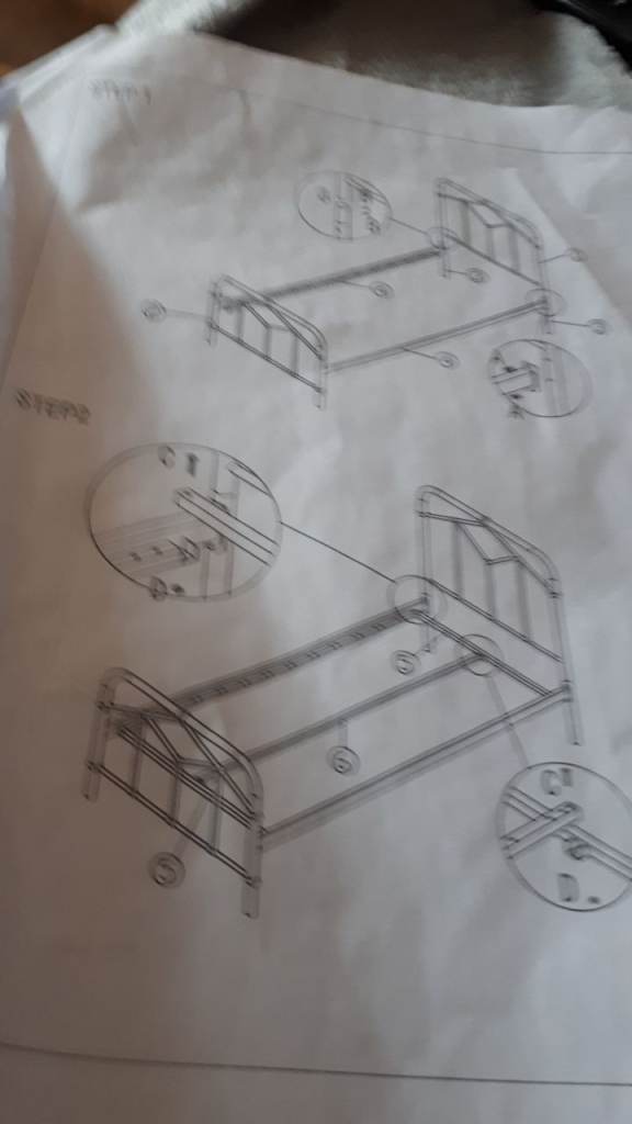 Brand new antique bronze aston bed frame 3ft