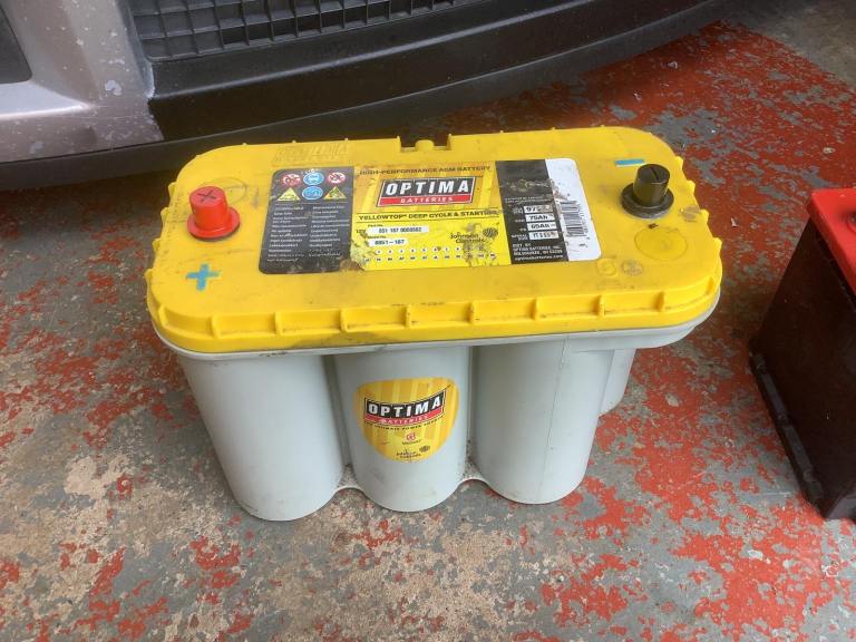 Optima yellowtop battery 