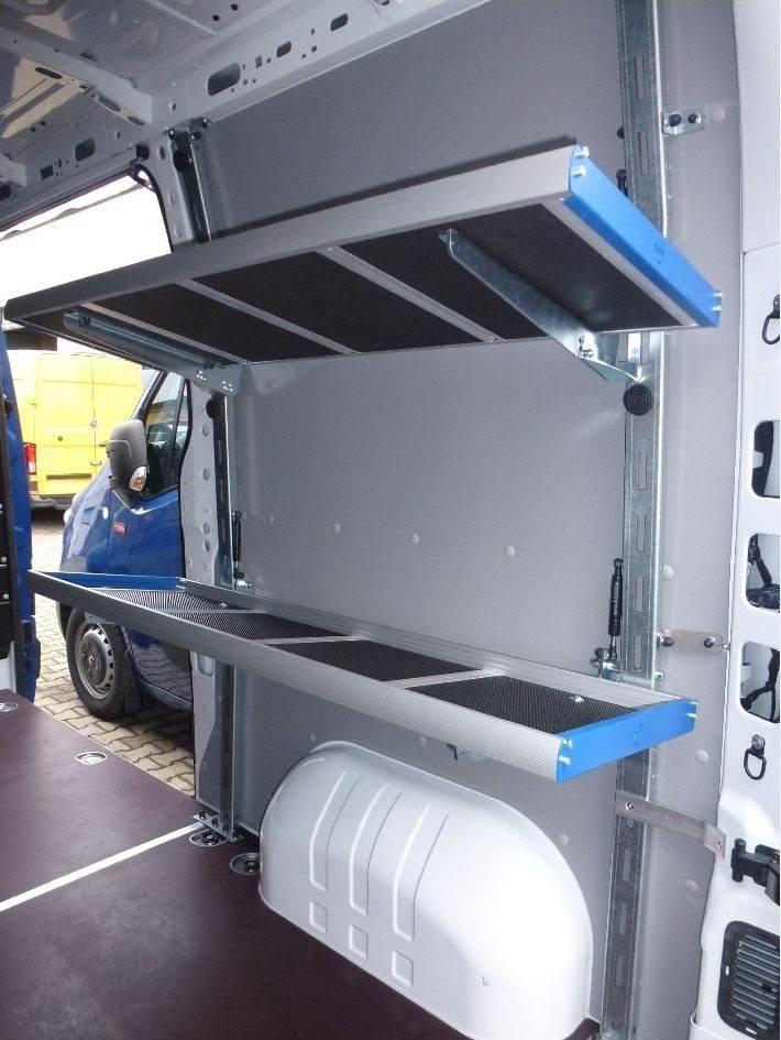 Amazon Gema express courier folding van shelf Crafter Sprinter 