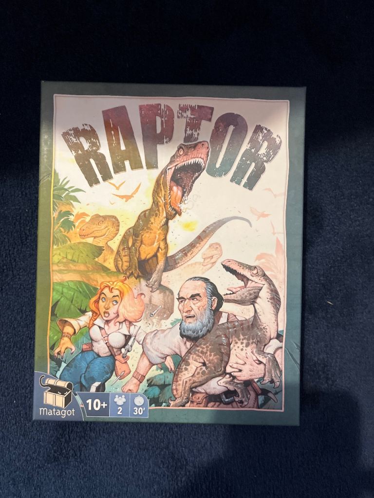 Matagot Raptor Board Game – Good Condition, Ages 10+