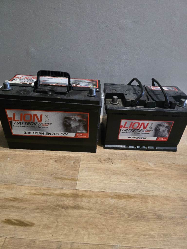 Car batteries