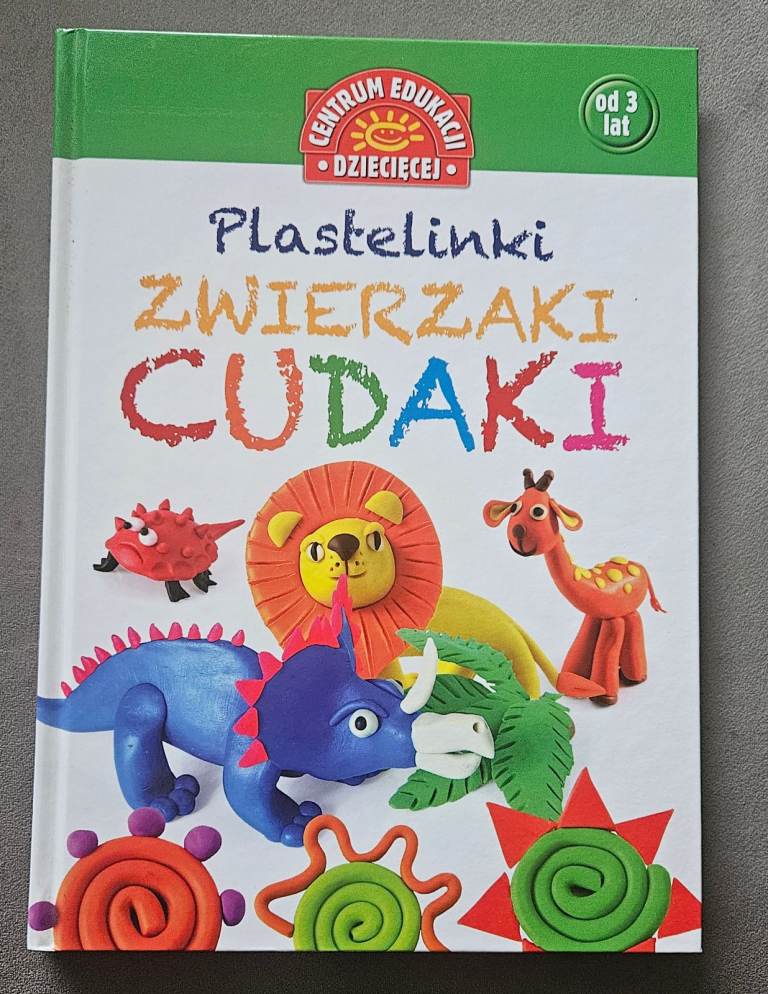Plastelinki. Zwierzaki cudaki / kids book / used once