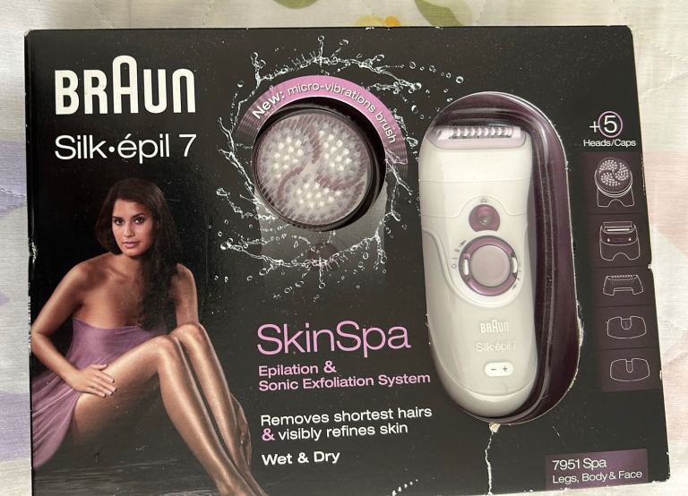 Braun Silk Epil 7 Skin Spa Epilator