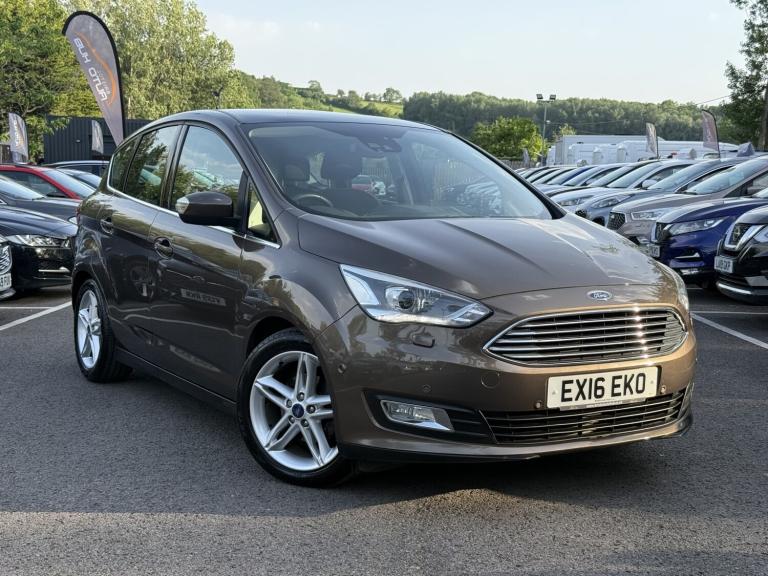 2016 FORD C-MAX 1.5 TDCi Titanium X ULEZ Diesel Automatic 5 Door Brown