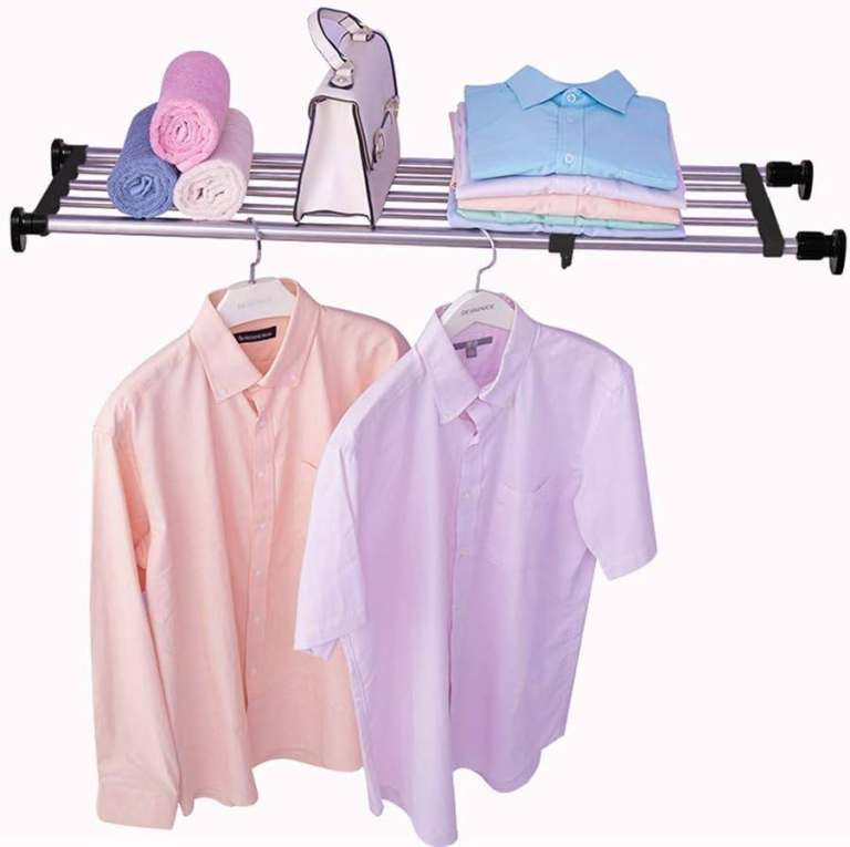 BRAND NEW extendable (wardrobe) shelves -- Kelvinbridge area