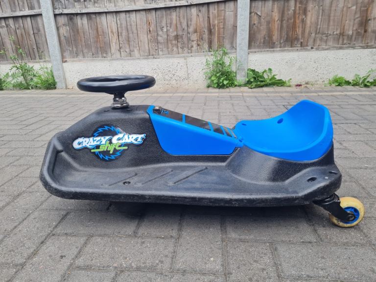 Crazy Cart Shift Electric Ride-On – Black & Blue