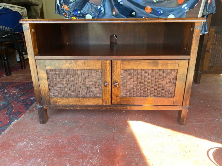 Matching solid wood 3 piece furniture 