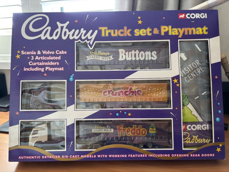 Eddie Stobart Cadbury Truck Set 