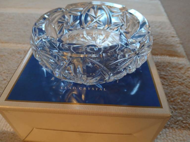 Lead Crystal Ashtray/Pot Pourii bowl