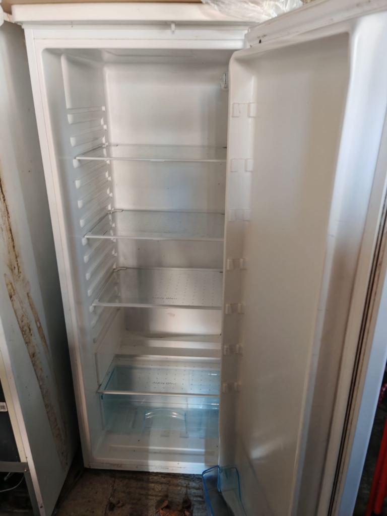 Freestanding Fridge - White, Good Condition