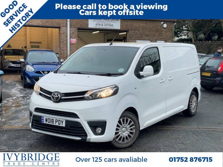 2018 18 TOYOTA PROACE 1.6D COMFORT MEDIUM PANEL VAN 6DR DIESEL MANUAL MWB EURO 6