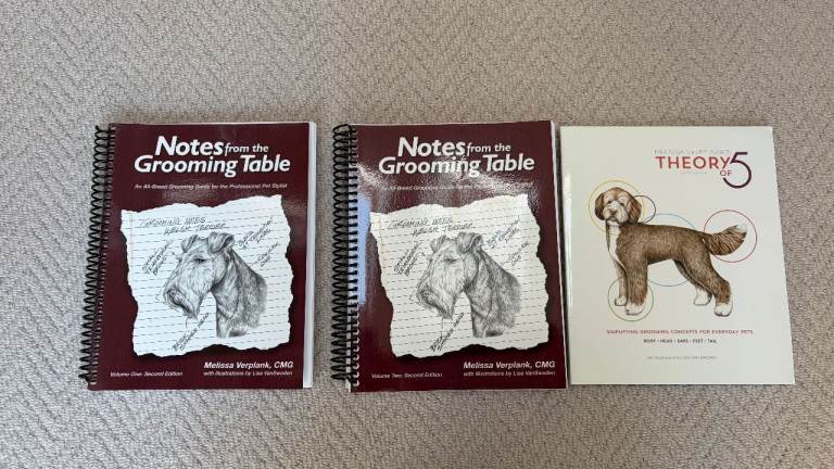 Dog grooming books