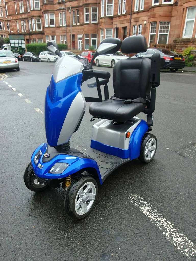 Large kymco 8 mph mibility scooter can deliver 
