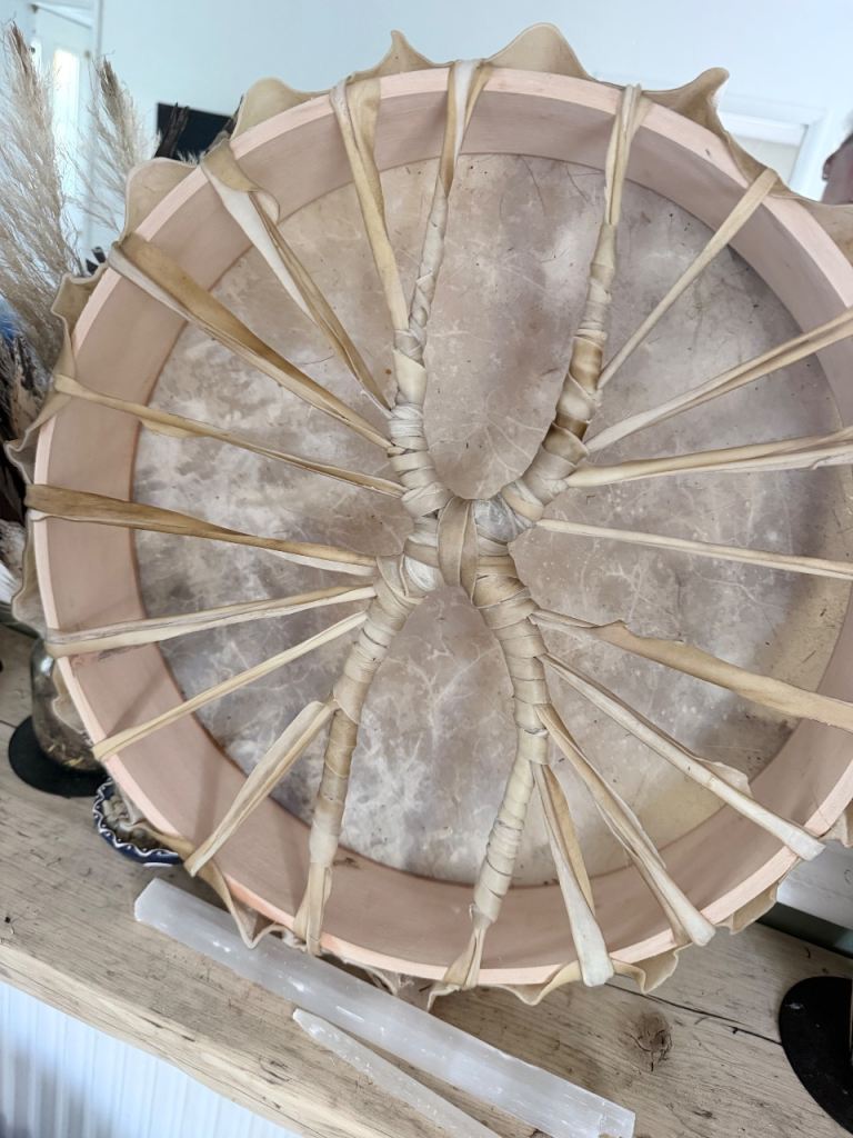 Large Hand Drum / Shamanic Drum – Good Condition