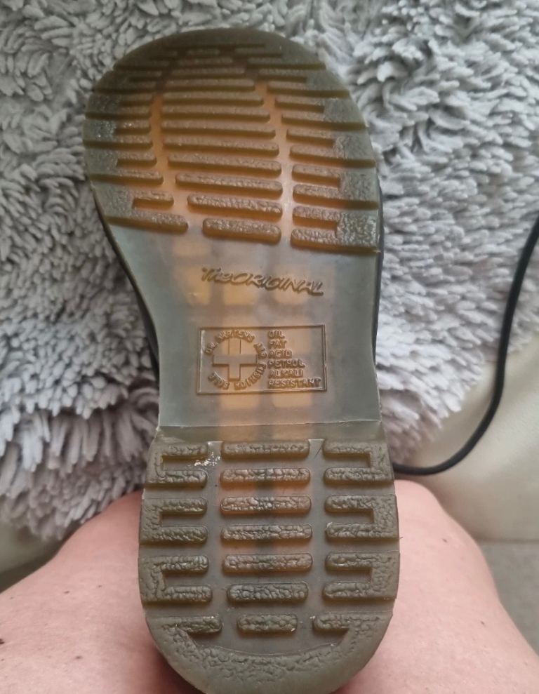 Dr. Martens Black Patent Boots – Good Condition