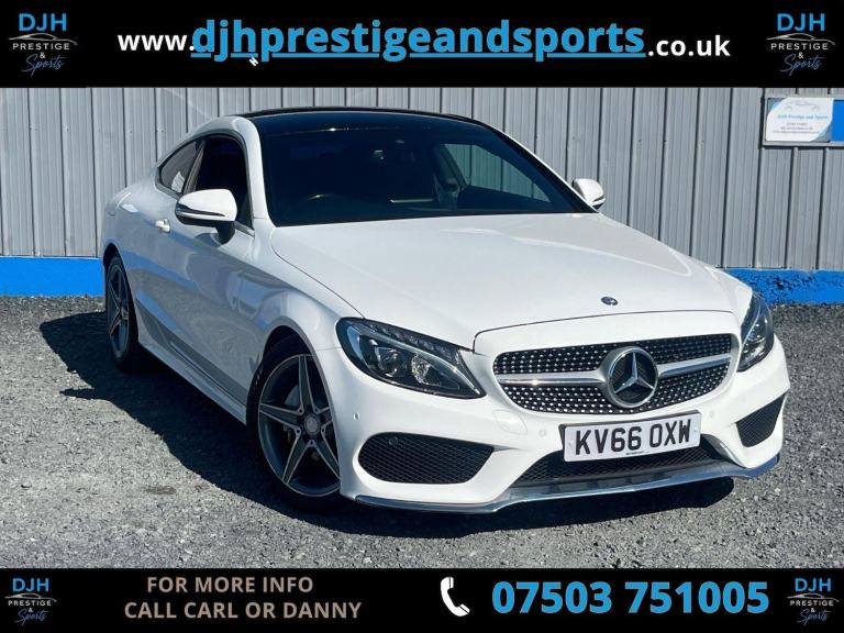 2016 Mercedes-Benz C Class 2.1 C220d AMG Line G-Tronic+ Euro 6 (s/s) 2dr COUPE Diesel Automatic