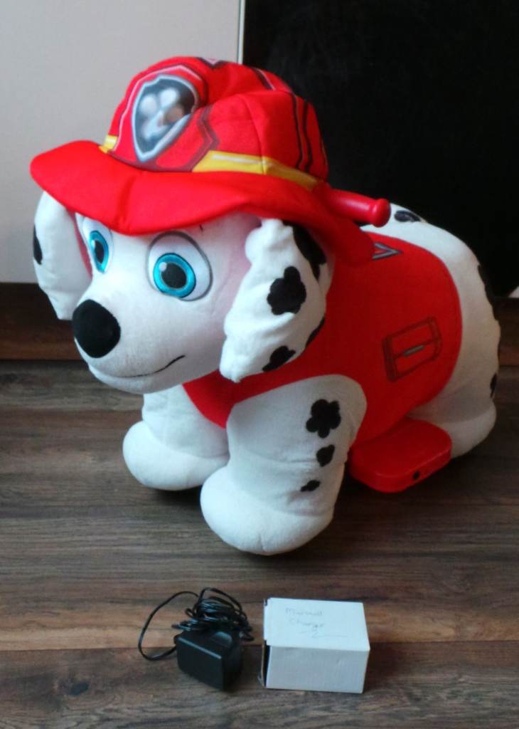 Paw Patrol Marshall - 6v Electric Ride On With Charger