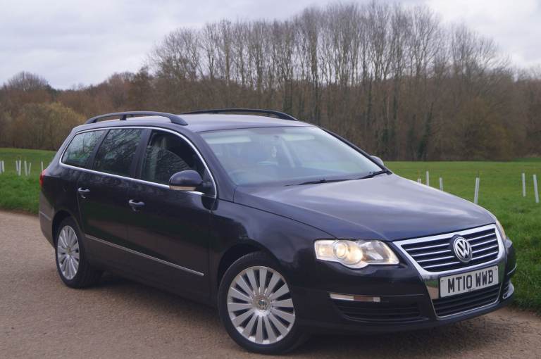 2010 VW PASSAT HIGHLINE 2.0TDI 12-MOT Full Service History Xenon Leather SatNav 18"Alloys