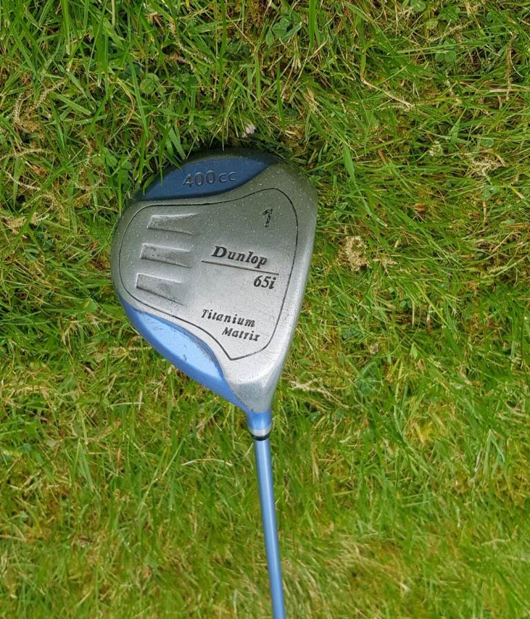 Dunlop 65i Titanium Matrix Golf Driver – Good Condition