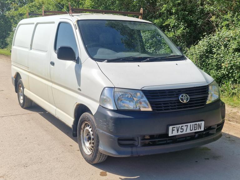 2007 Toyota Hiace 300 D-4D 95 LWB  Drives Perfect  12m MOT  196k Miles