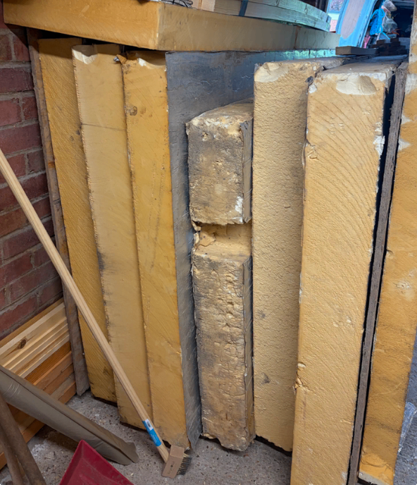 Solid Foil Backed Insulation -  150mm and 120mm
