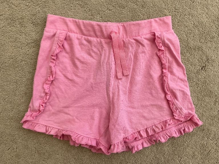‘Primark’ Girls Pink Shorts, Children’s, Ages 7-8 Years
