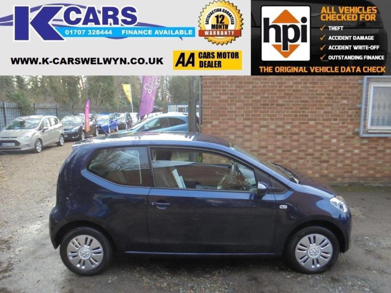 2013 Volkswagen up! 1.0 Move up! Euro 5 3dr HATCHBACK Petrol Manual