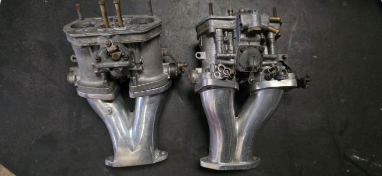 Genuine Weber 36IDFs for VW1.6 twin port, CB Performance linkage kit and manifolds