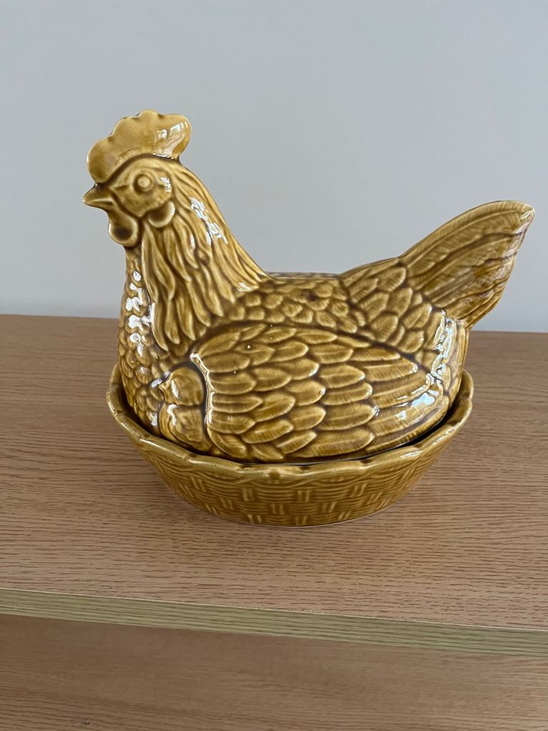 Vintage China Chicken Egg Holder