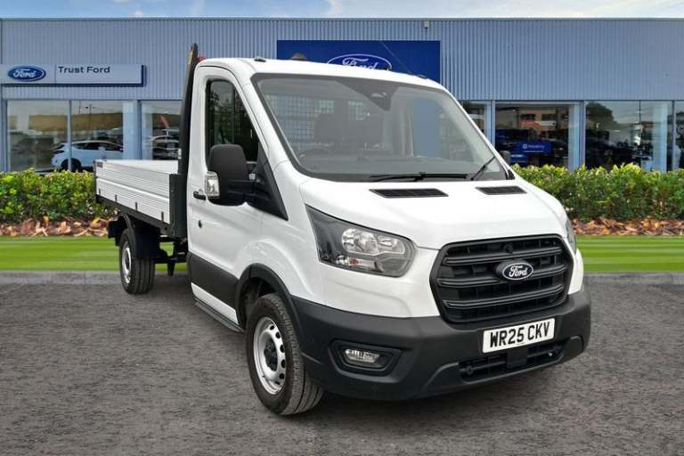 2025 Ford Transit 350 Leader L2 MWB Single Cab Tipper RWD 2.0 EcoBlue 165ps 1 Way DAP, CRUISE CHA...