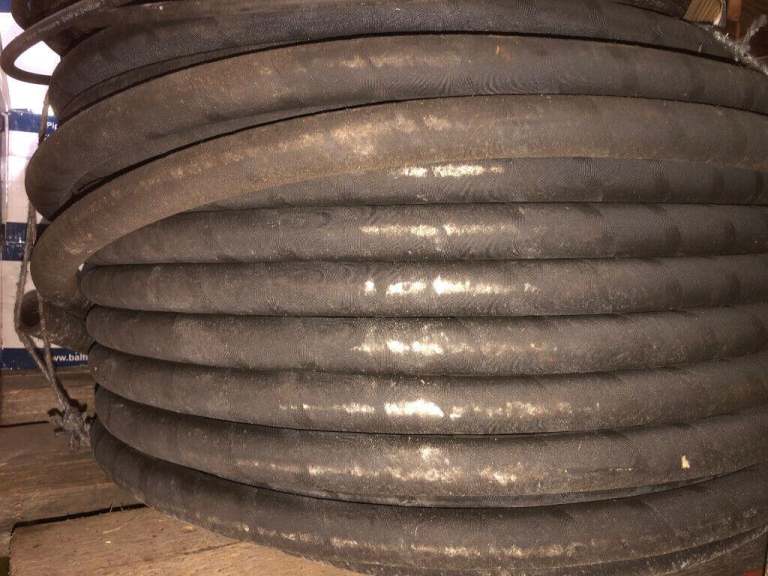 55M 3/4 1SN 1 Wire SAE100R1AT Hydraulic Hose Tube Pipe Oil Fuel 19mm Rubber