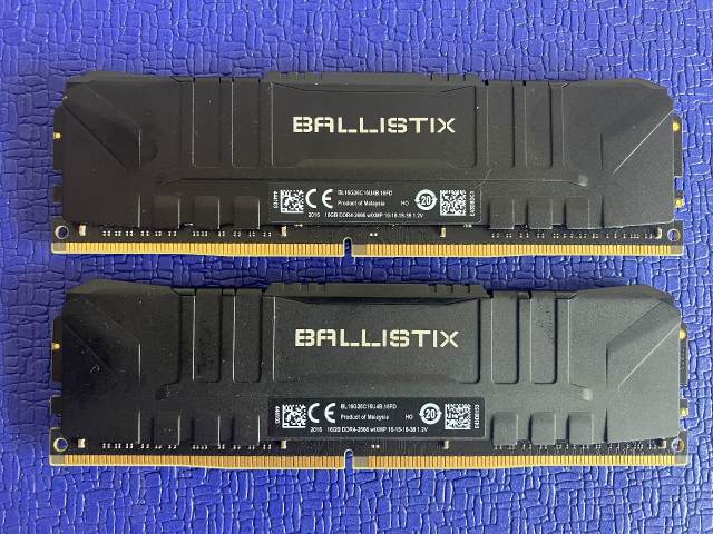 Crucial Ballistix 32GB (2x16GB) DDR4 RAM, £120.00 for Sale in