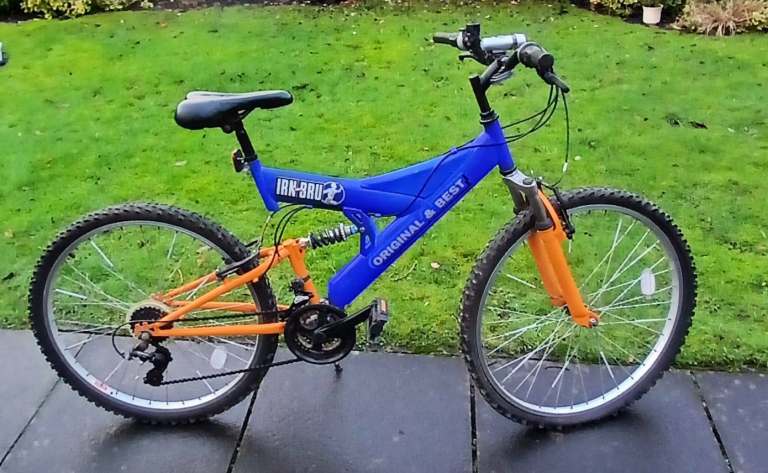 Irn Bru Limited Edition bike 