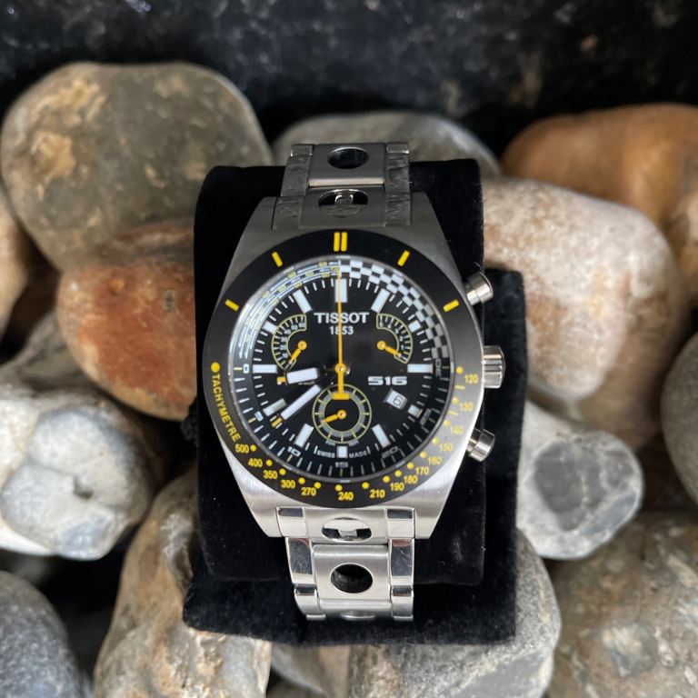Tissot PRS 516 Retrograde Chronograph – Discontinued Motorsport Classic – ETA G15.261 