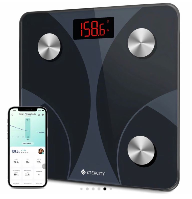 Smart fitness scale 