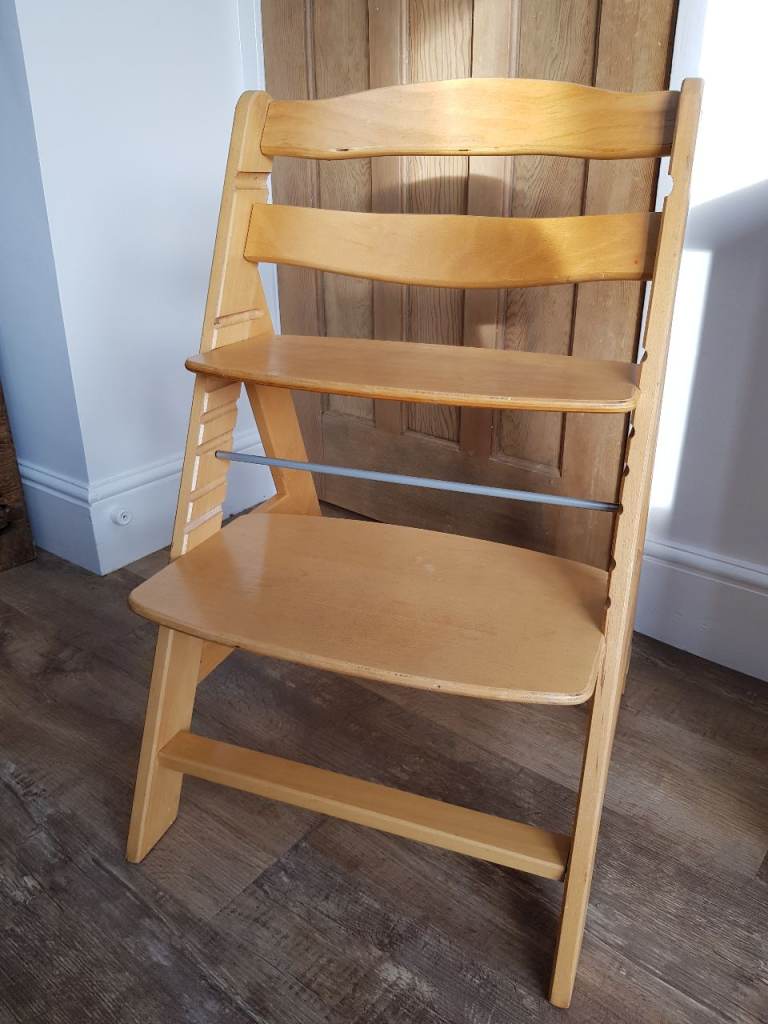 Hauck wooden highchair