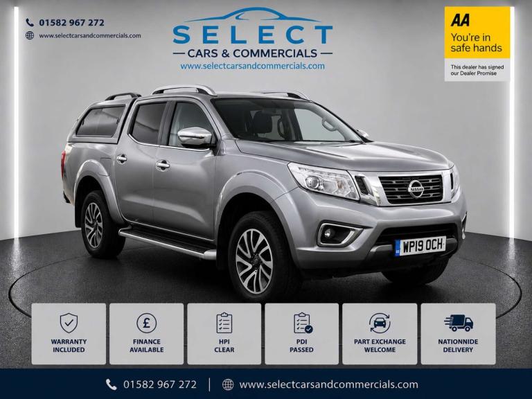 2019 Nissan Navara 2.3 Navara Tekna dCi Auto 4WD 5dr SUV Diesel Automatic