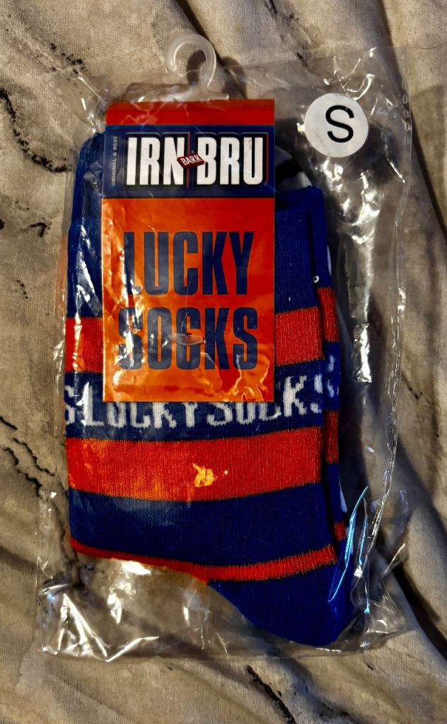 IRN BRU BRANDED LUCKY SOCKS