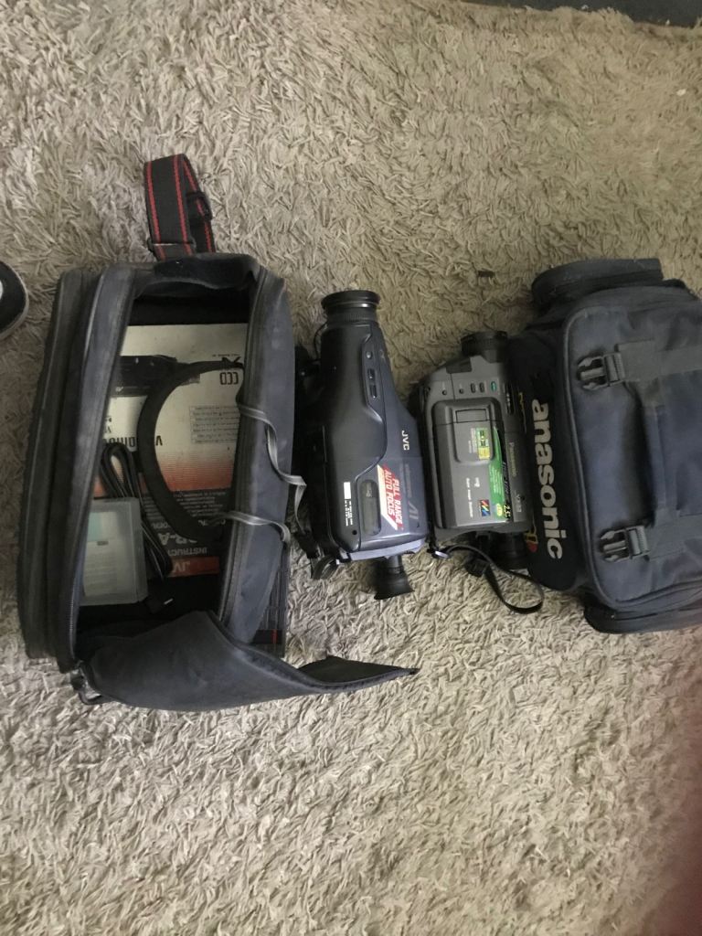 Panasonic and JVC camcorders 
