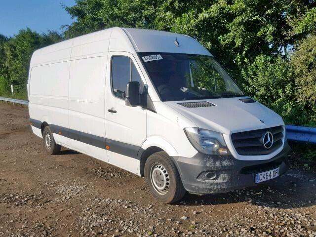 breaking for parts mercedes sprinter 2014 white 2.1 cdi