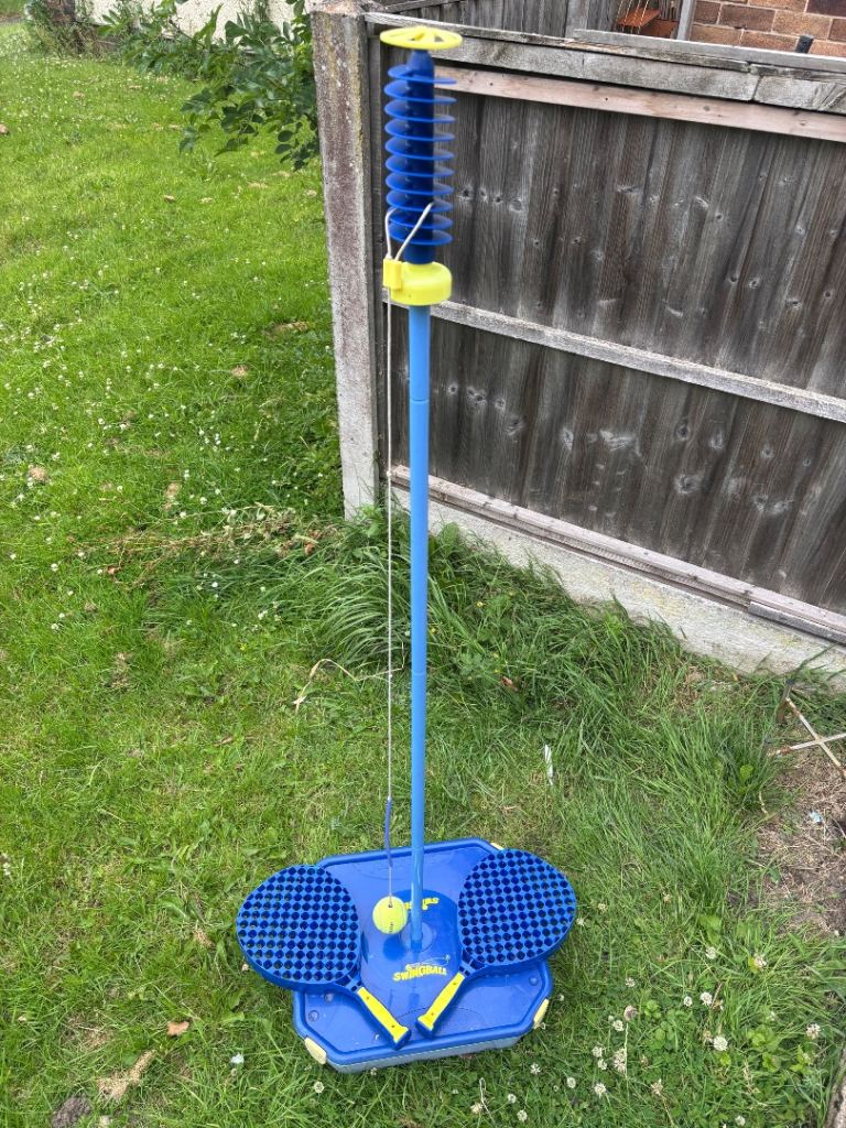 Mookie All Surface Swingball Set RRP £30.00 Blue, Good Condition