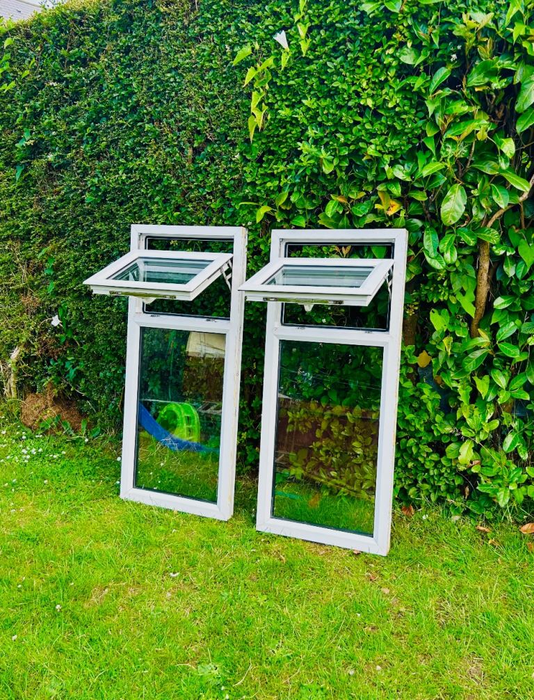 UPVC Window (2 available) Double Opener Double Glazed External Window