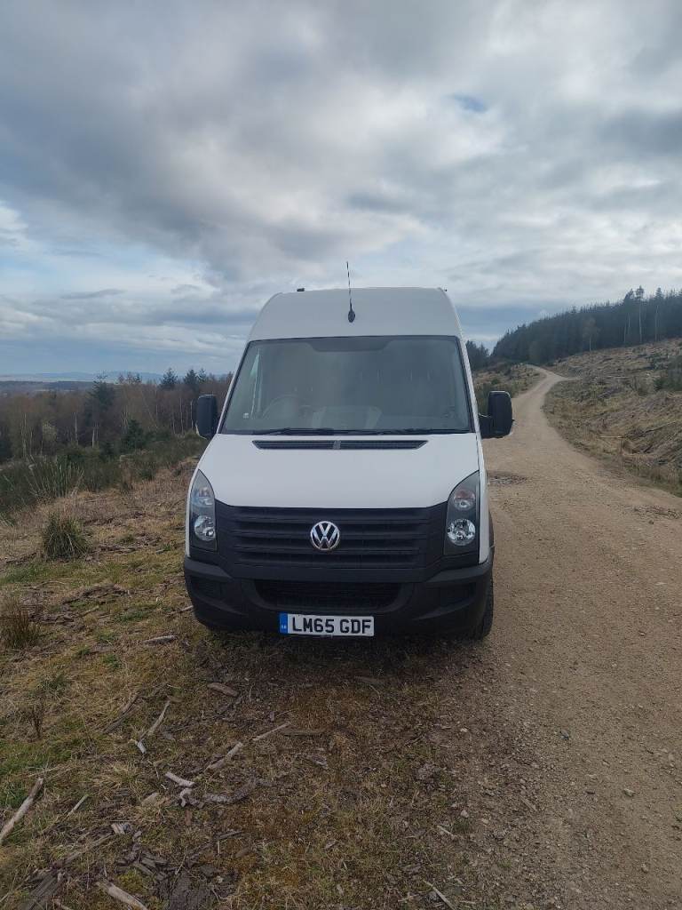 VW Crafter camper conversion looking for new adventures