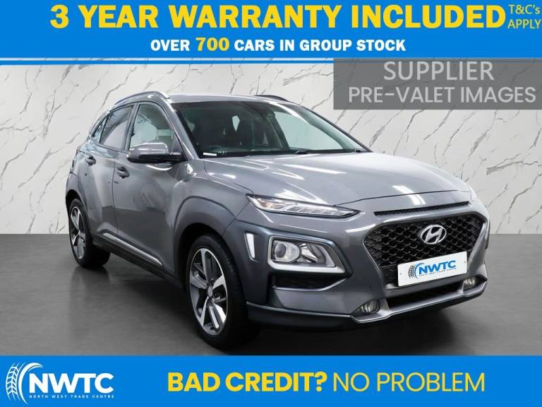 2019 Hyundai KONA 1.0 T-GDi Premium SUV 5dr Petrol Manual Euro 6 (s/s) (120 ps) HATCHBACK Petrol ...