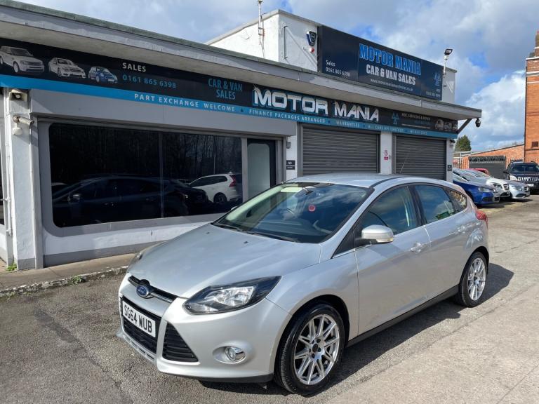 2014 Ford Focus 1.6 125 Titanium Navigator 5dr Powershift HATCHBACK Petrol Automatic