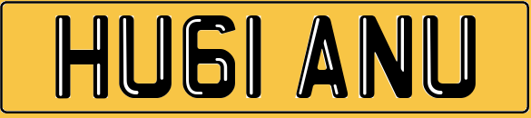 image for IANS Cherished Registration Number Plate HUG IAN Underwood Upton - DVLA Fee Paid