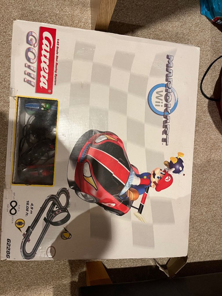 Mario kart skalextric