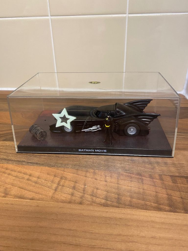 Batman Movie Batmobile Die-Cast Model with Figure